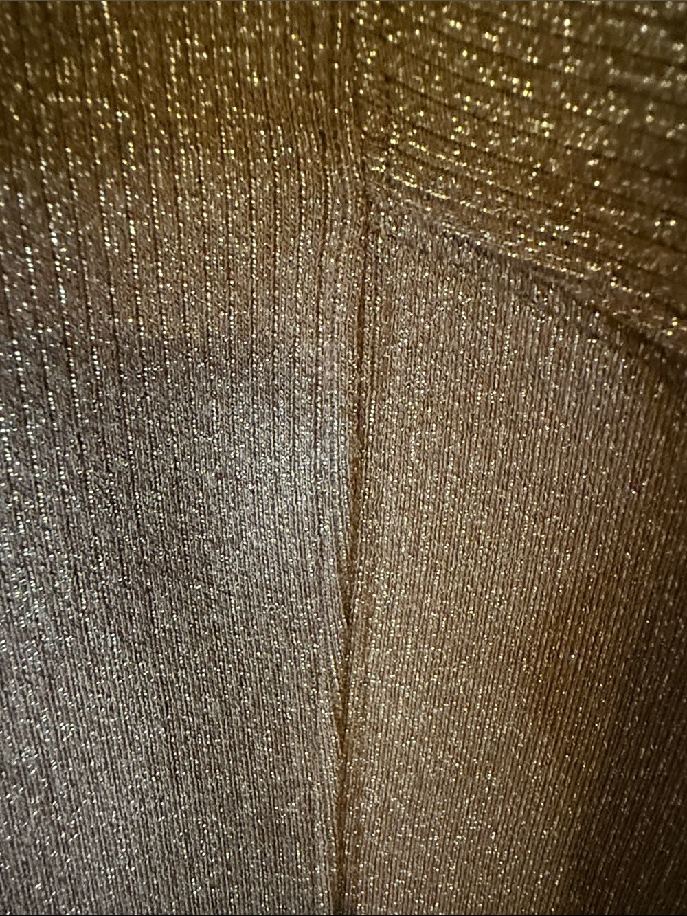 SPANX Taupe Shimmery Wide-Leg Pants & Zip Pullover Set - Picture 10 of 10